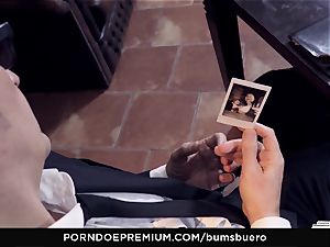 bums BUERO - hard-core office hookup with kinky blonde